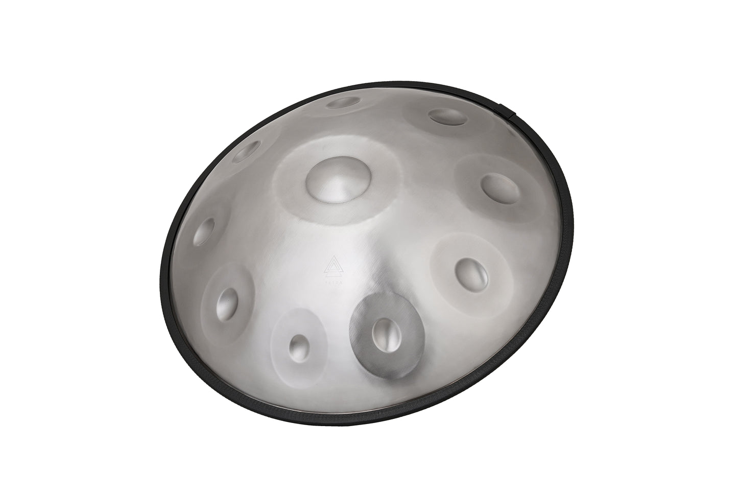 SILVER 10 notes Handpan D Kurd 440 Hz 22' Stainless Steel Thick