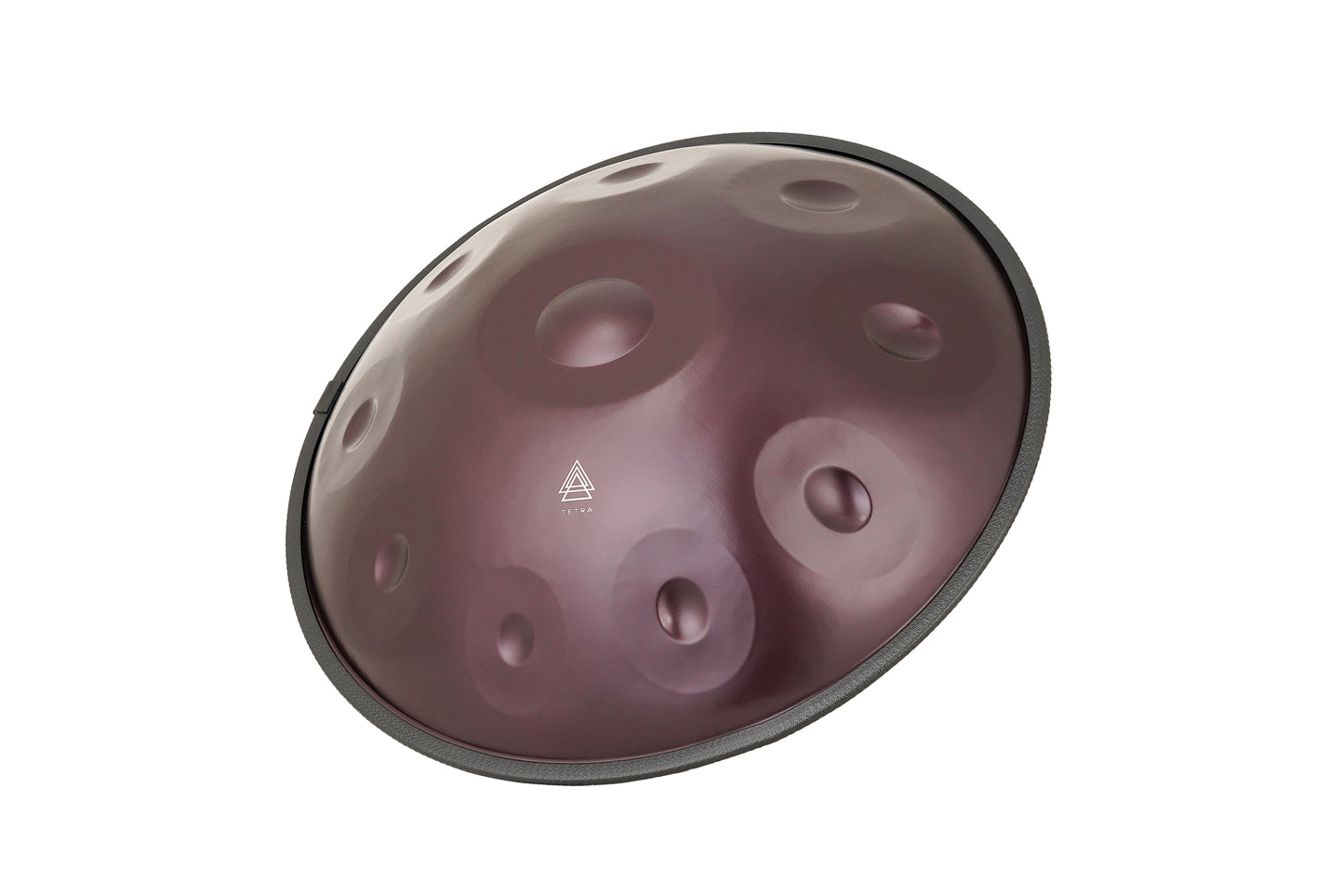 HANDPAN 10 Notes in PURPLE 440 hz, 22' ( 55 cm)  Hand-Tuned