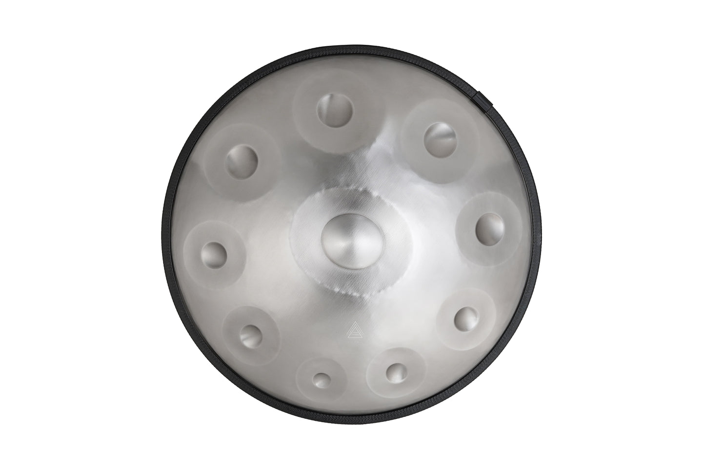 SILVER 10 notes Handpan D Kurd 440 Hz 22' Stainless Steel Thick