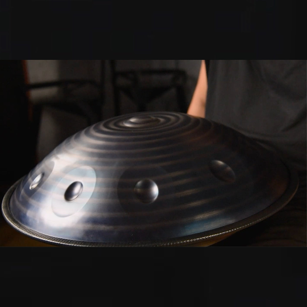 Blue Helix Handpan, D Kurd 10-Note | 440 or 432Hz