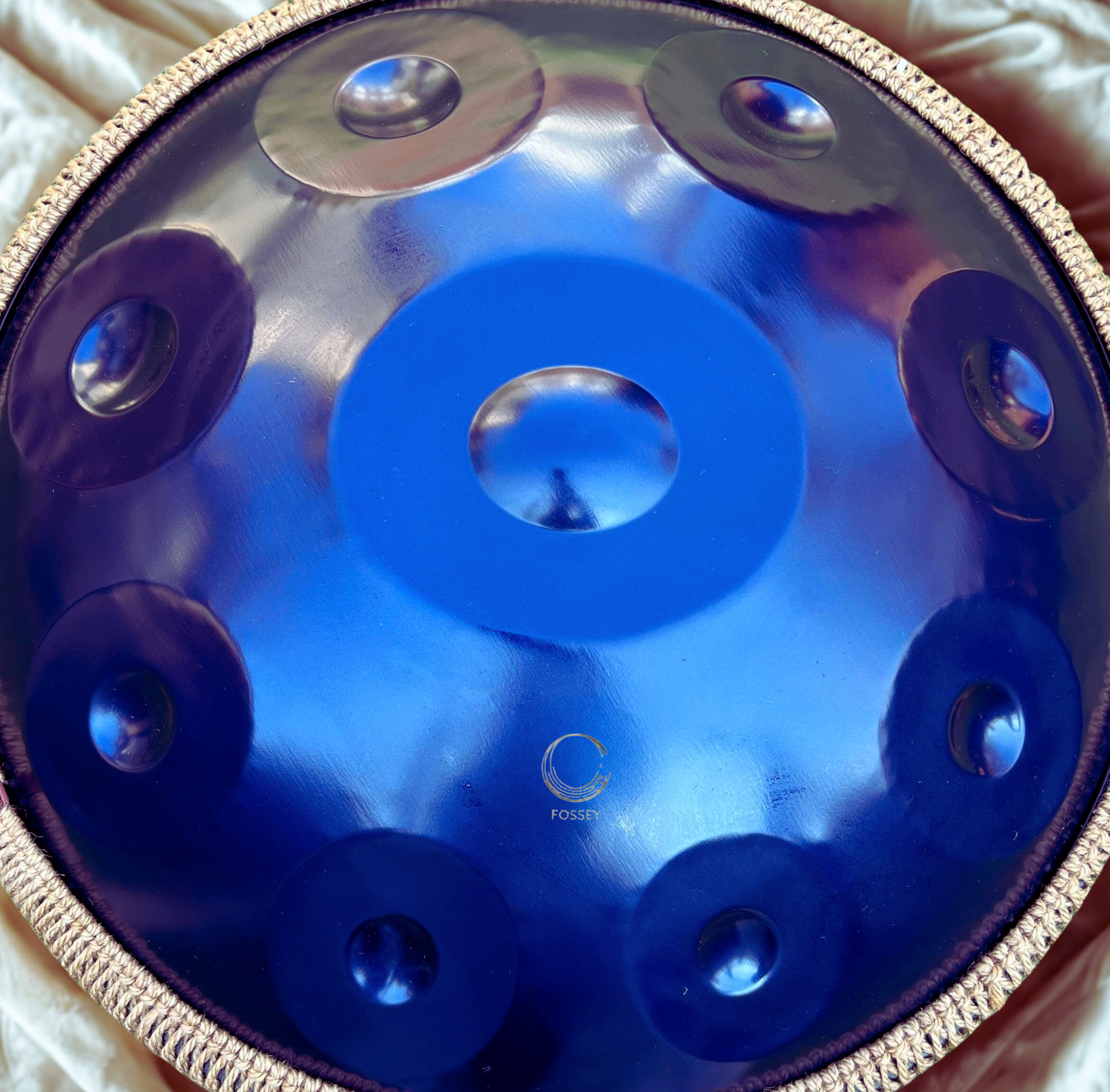 Blue Ocean Fossey Handpan D Kurd from handpansounds.com