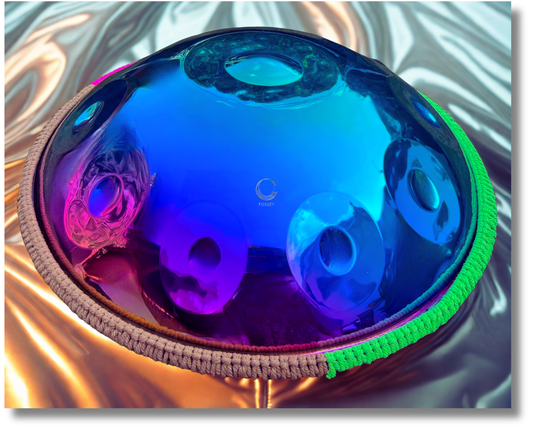 Rainbow Fossey Handpan