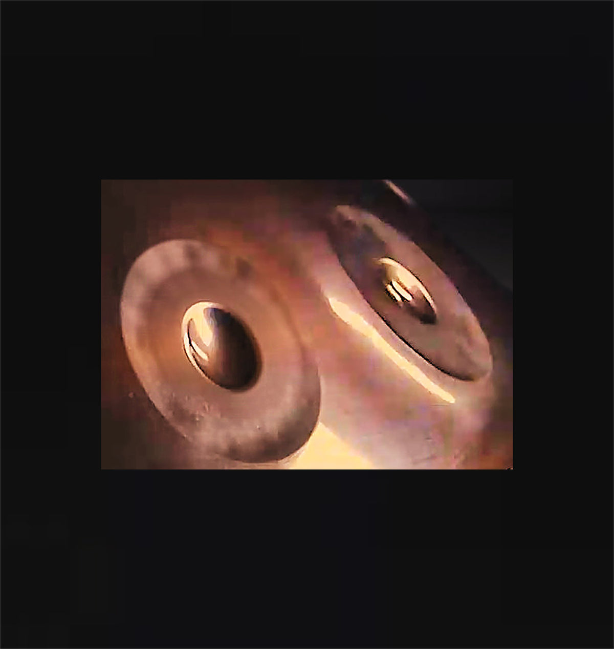 Tea Glazed Handpan, D Kurd 12-Note | 440 or 432Hz - Free International Delivery