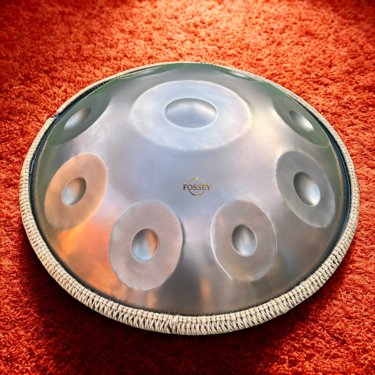 GOLD Standard 10 notes Handpan D Kurd 432 Hz 22' Stainless Steel, Hand-Tuned ... Fossey Handpan (Copy)