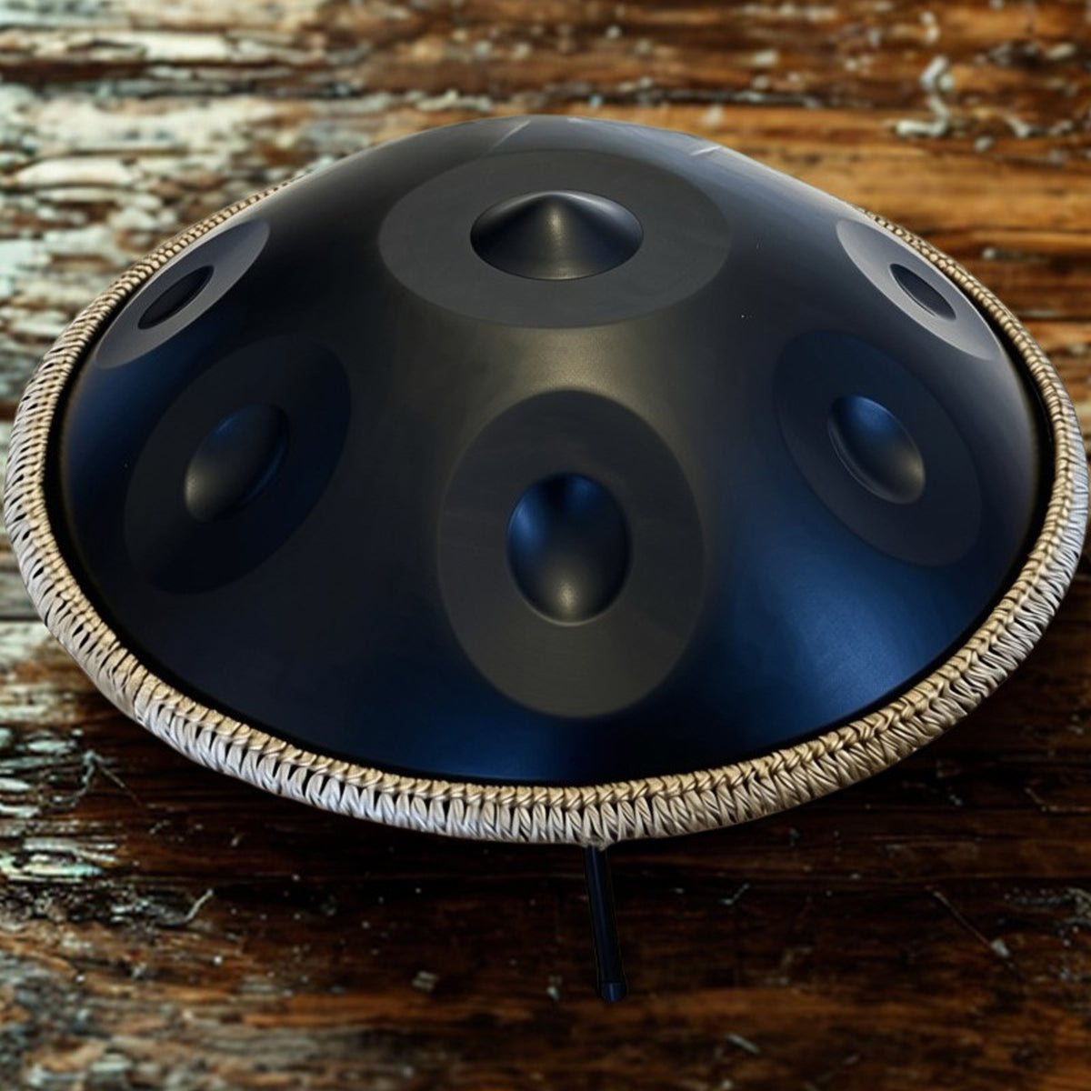 black-star-fossey-handpan-dkurd-stainless-steel-handpanmusic 10-note