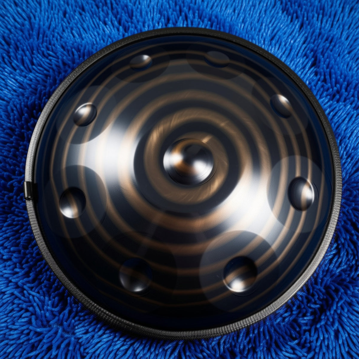 Blue Helix Handpan, D Kurd 10-Note | 440 or 432Hz