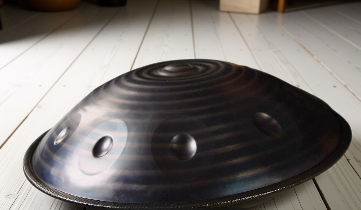 Blue Helix Handpan, D Kurd 10-Note | 440 or 432Hz