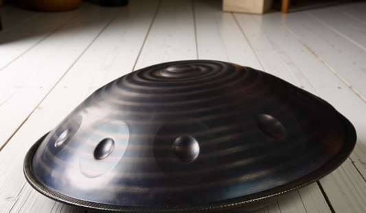 Blue Helix Handpan, D Kurd 12-Note | 440 or 432Hz