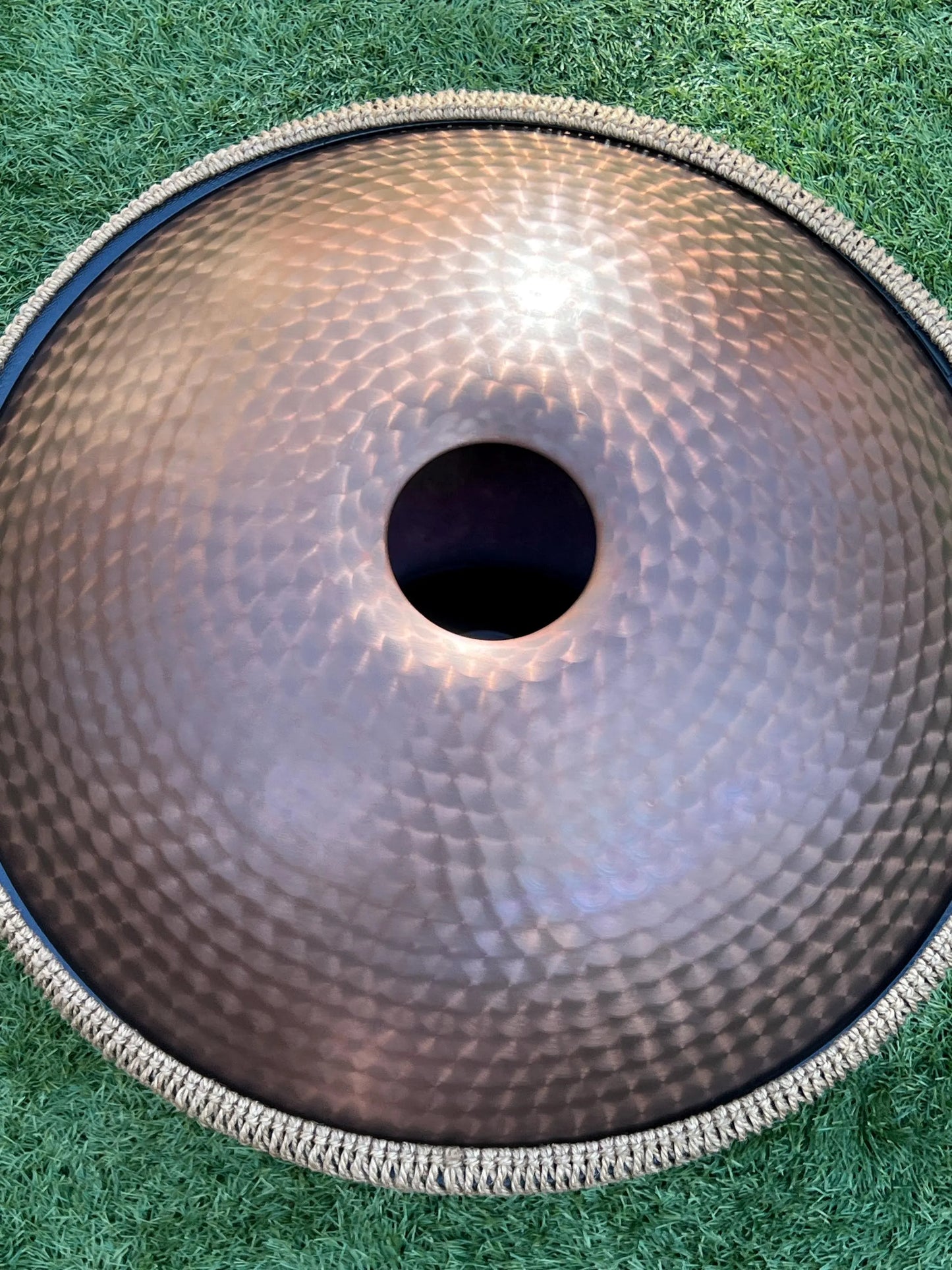 HANDPAN Copper / 10 notes /D Kurd/ Custom Engraved Colour / Hand Tuned/ Stainless Steel / Bespoke Limited Edition 432