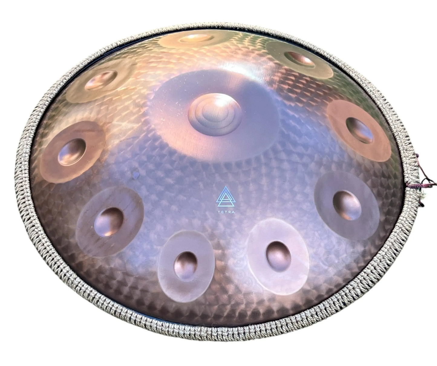 HANDPAN Copper / 10 notes /D Kurd/ Custom Engraved Colour / Hand Tuned/ Stainless Steel / Bespoke Limited Edition 432